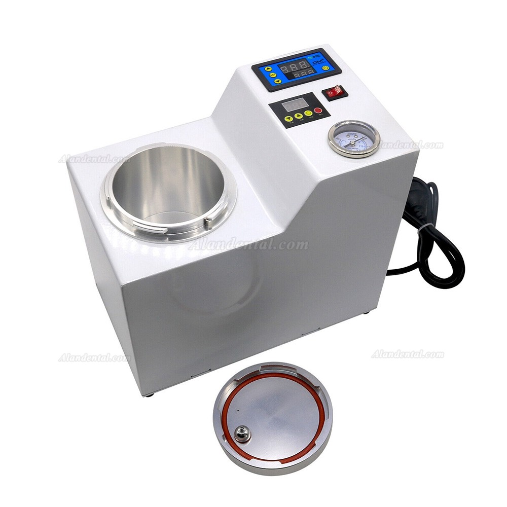 JINGUANG JG-221 Dental Lab Automatic Pressure Pot Portable Digital Dental Polymerizer 